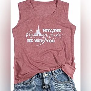 "May the Magic Be With You" Disney Castle Inspired Shirt
